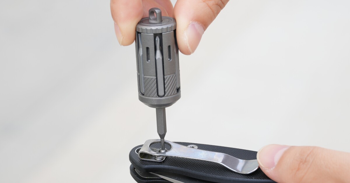 FixBoy compact bit driver offers handy tool storage and versatility