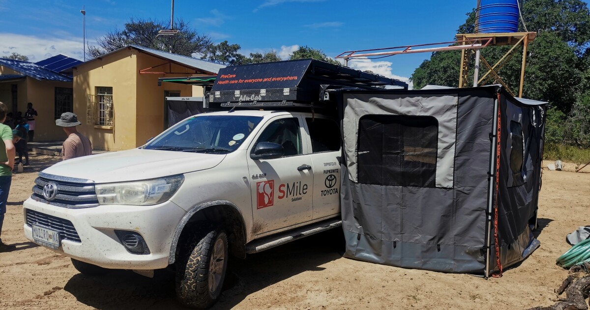 Popup clinic brings healthcare to remote communities