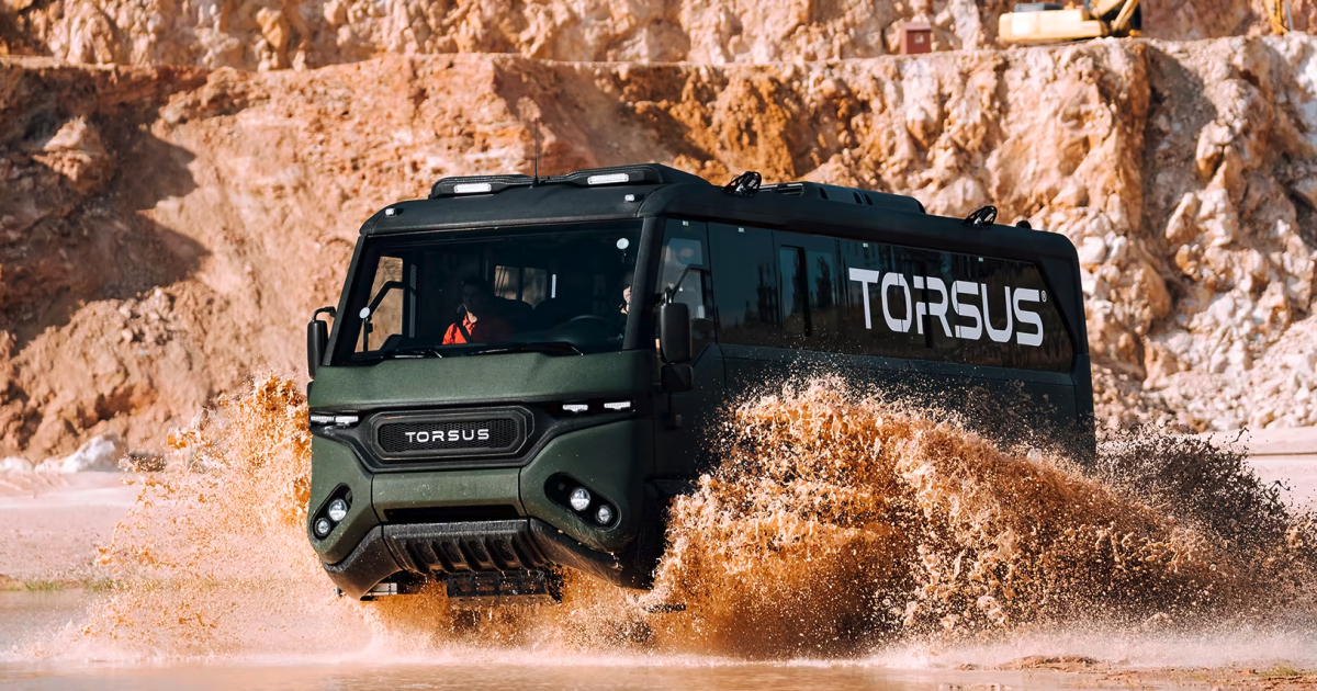 Torsus Praetorian Liberra go-anywhere 4×4 expedition camper bus