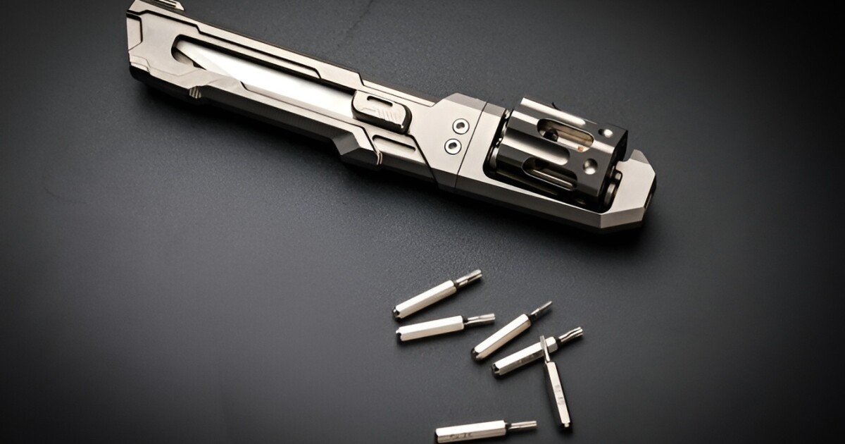Revolver-inspired multitool combines style and function