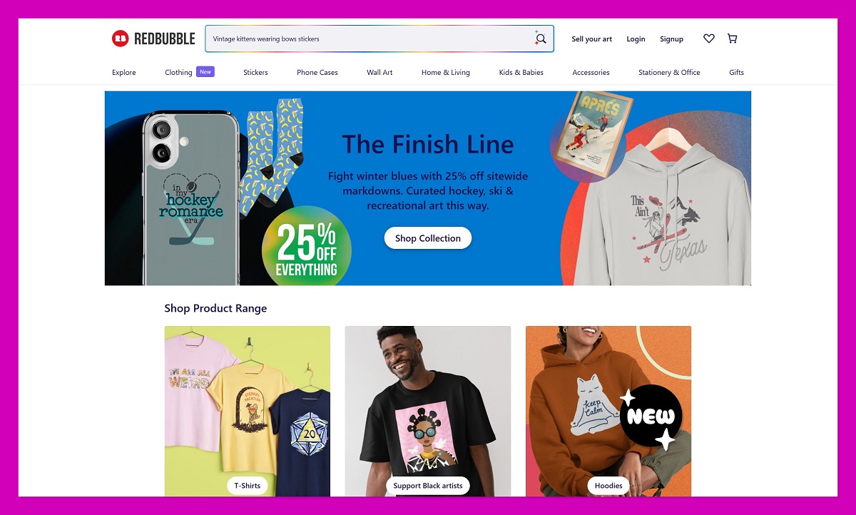 redbubble homepage 1 redbubble homepage 1